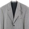 Paul Smith Houndstooth Pattern Suit Setup L Black X White Tailored Jacket Men's Used