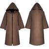 Hooded Robe Cloak - Ideal For Halloween & Knight-themed Parties  Cosplay Costume