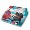 Heated Rivalry Blankets Coral Fleece Plush Canadian TV Show Soft Throw Blankets for Airplane Travel Bedspread