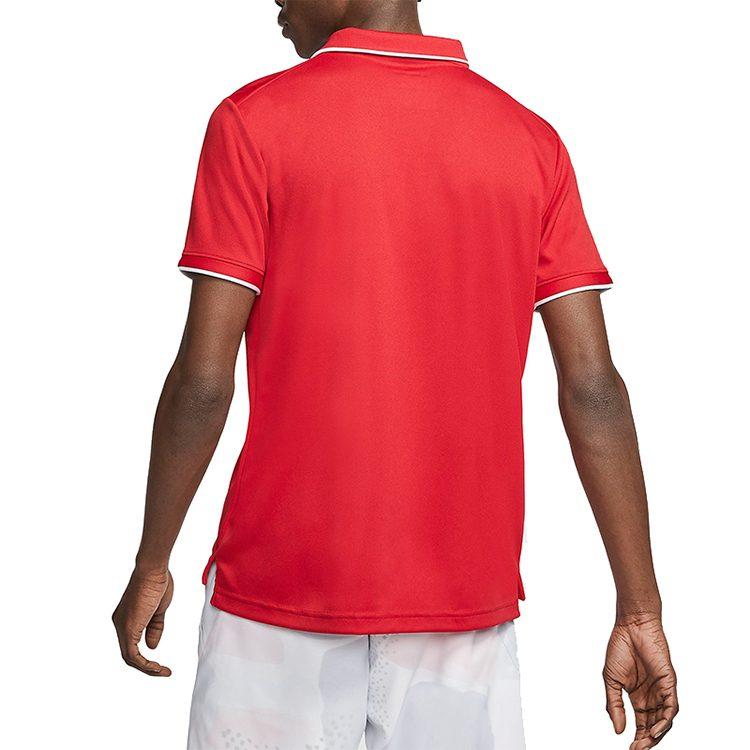 Nike T Shirts Men's Red White Moderate Straight Fit 939138-687