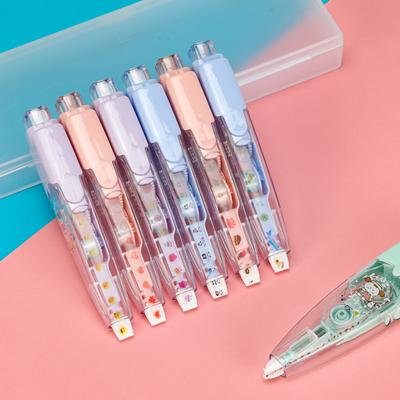Cartoon Sticker Tape Pen Funny Kids Stationery Notebook Diary Decoration Tapes Label Sticker Paper Decor for Children Toys Gifts