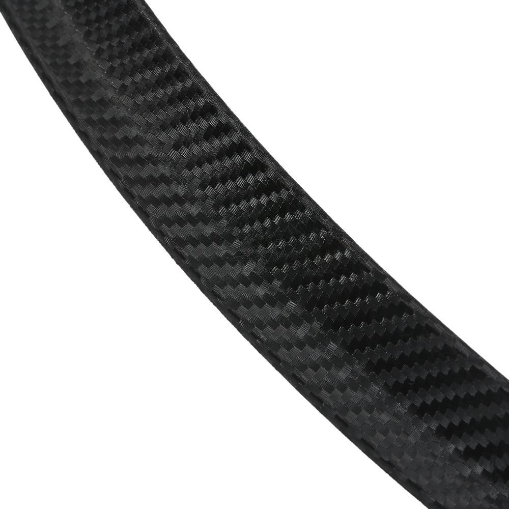 Buy 4PCS Carbon Fiber Car Wheel Eyebrow Arch Trim Lips Strip Fender