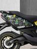 Monster Magic Claw Motorcycle Helmet Body Stickers Waterproof Vinyl Personalized Custom Decals For Motorbike Scooter Electric Vehicle Decor Logo Set