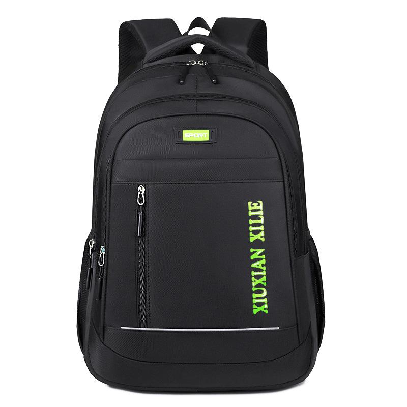 Lightweight Backpack Men's Large-capacity Leisure Business Travel Computer Bag Men's Backpack Junior High School College Student Schoolbag