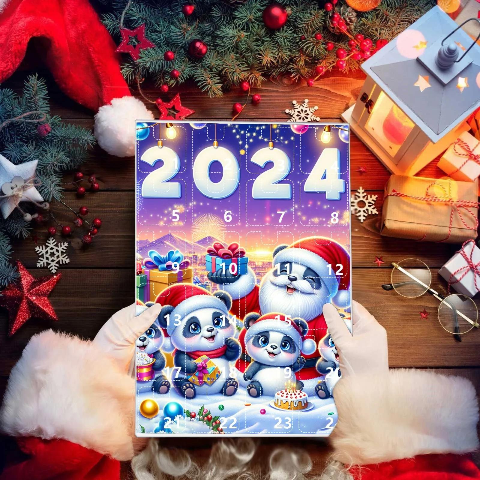 Календарь обратного отсчета до Адвента 2024 года «Панда» — фото 5