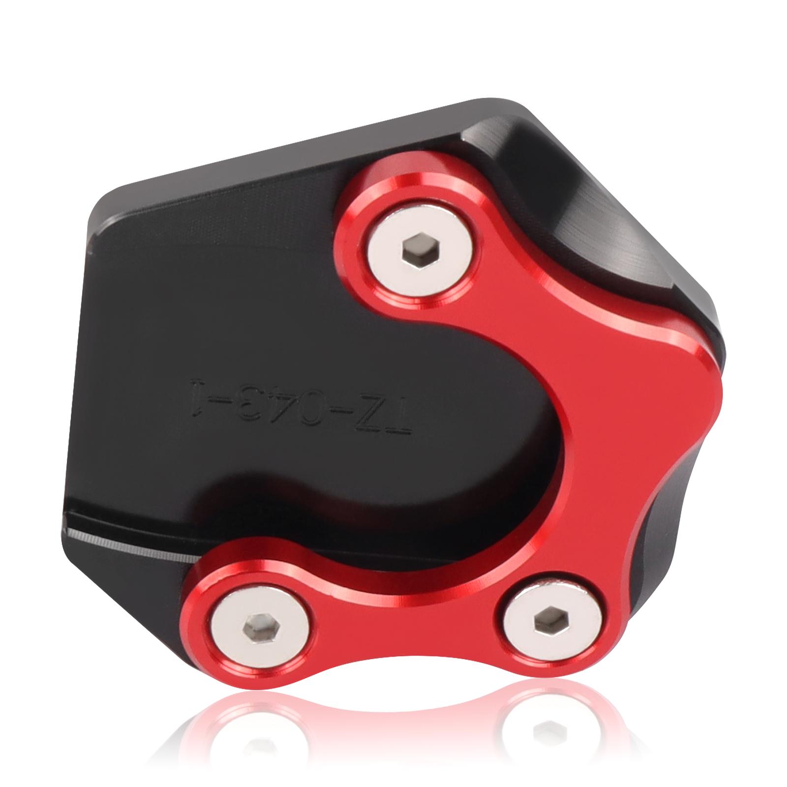 

For SUZUKI GSR750 GSR 750 GSXS750 2011-2015 GSXS1000/F GSX-S 2015-2016 Kickstand Side Stand Extension Pad Enlarge Support Plate красный