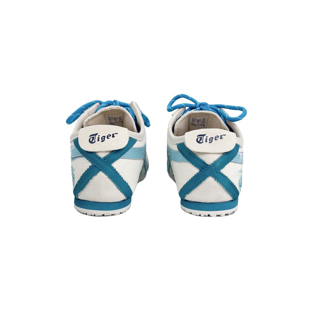 Onitsuka Tiger MEXICO 66 Abrasion Resistant Low top Casual Shoes Unisex Beige Blue 1183A360-205(Team188-)