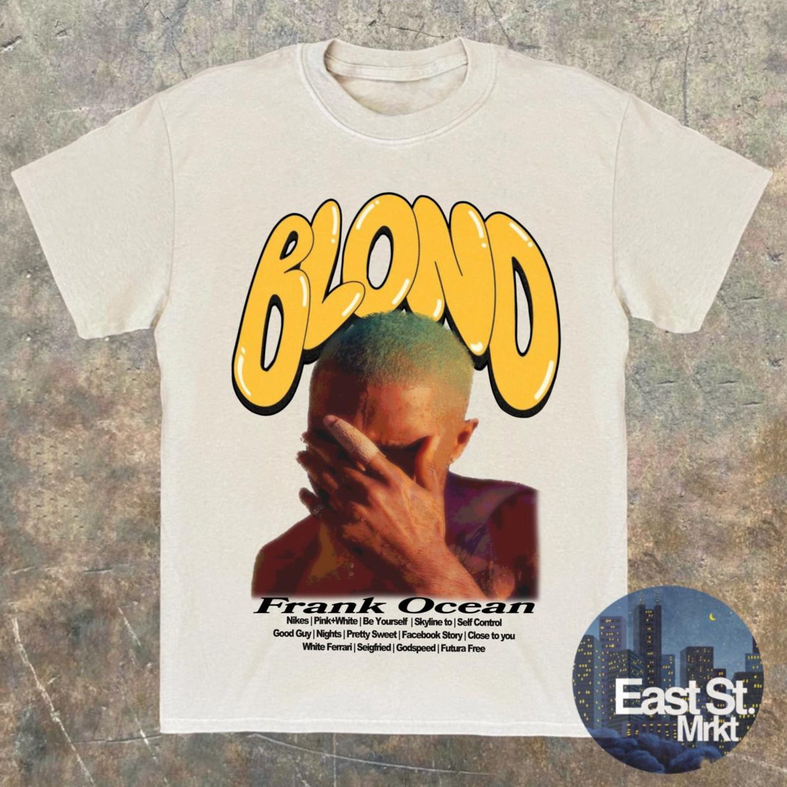 Frank Ocean Blond v2 T-Shirt: Vintage Graphic Music Tee L