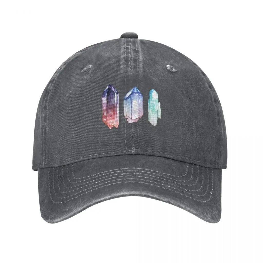 Crystals Baseball Cap Fashionable New In The Hat Trucker Cap Hard Hat Womens Golf Wear Unisexs