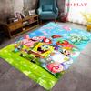 Spongebob Friends Adventure carpet Camping Trip Suitable For All Seasons Sheet Machine Washable Air Conditioning carpet