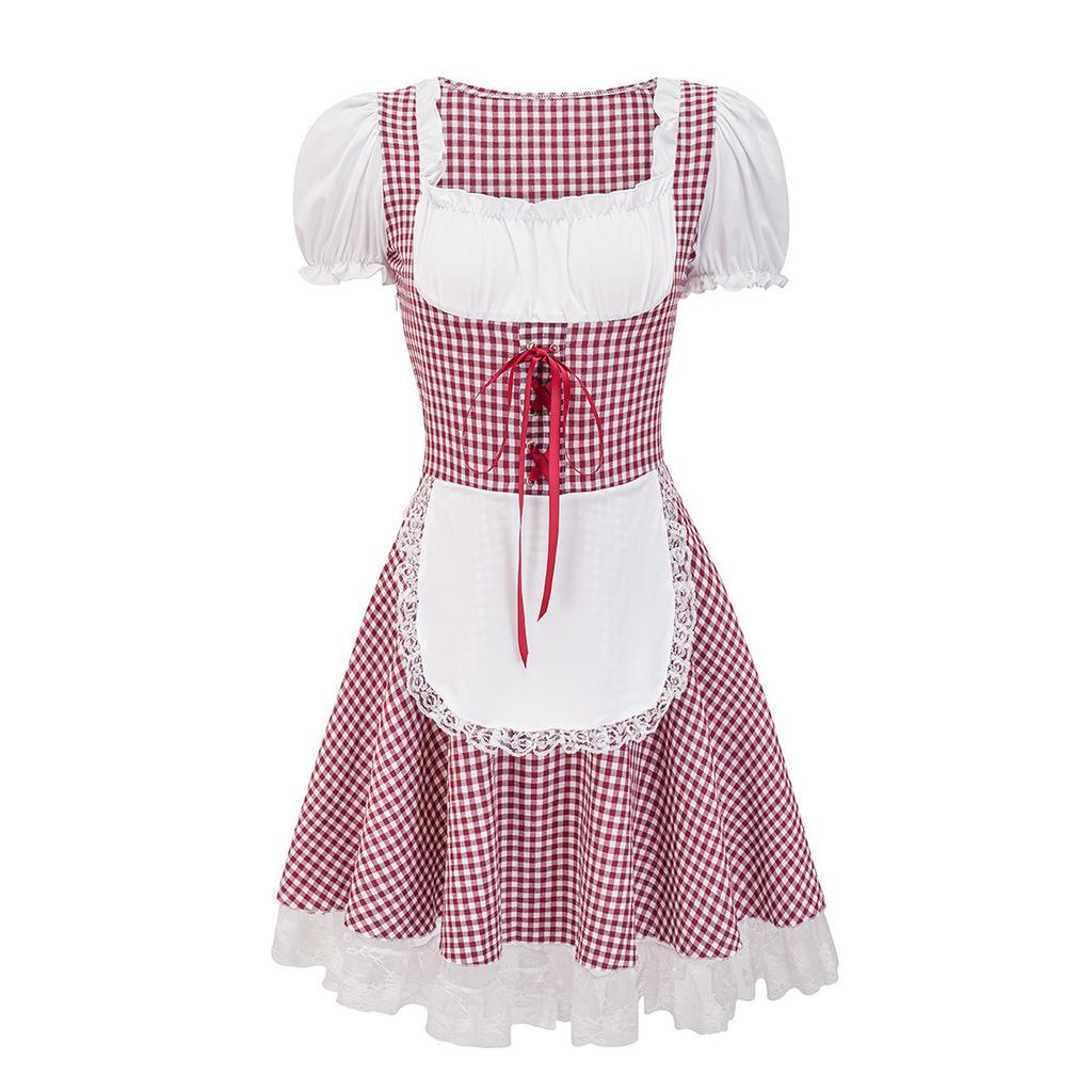 S-XXL Oktoberfest Maid Dress COS Dress Maid Dress Cosplay Sex Uniform Sex Lingerie Dress