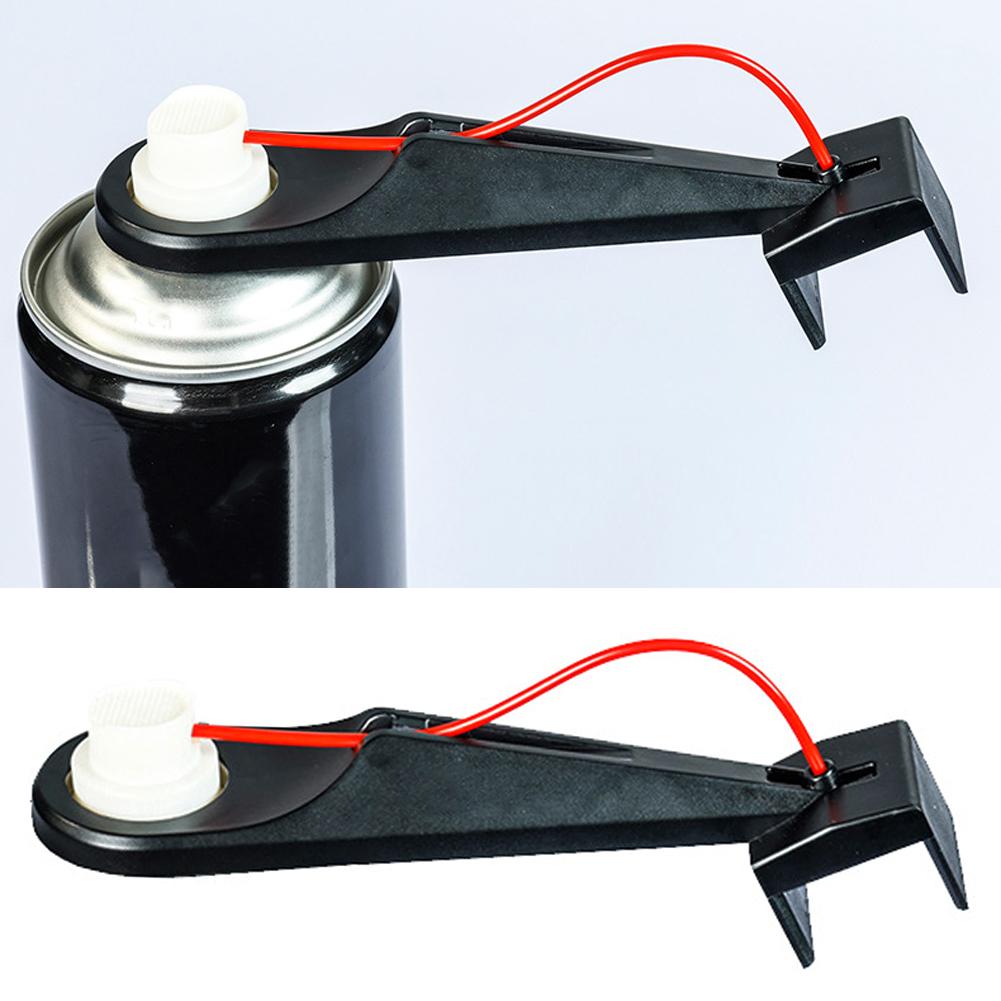 Motorcycle Chain Oiler Spray Gear Kit Motorcycle Chain Lube Applicator Mess-Free Chain Wax Chain Cleaner Attachment