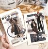 1 pièce Décoration DIY Rubans Adhésifs Poème de Narrateur Japonais pour Jeunes Filles Rubans Washi Rubans de Masquage autocollants papeterie