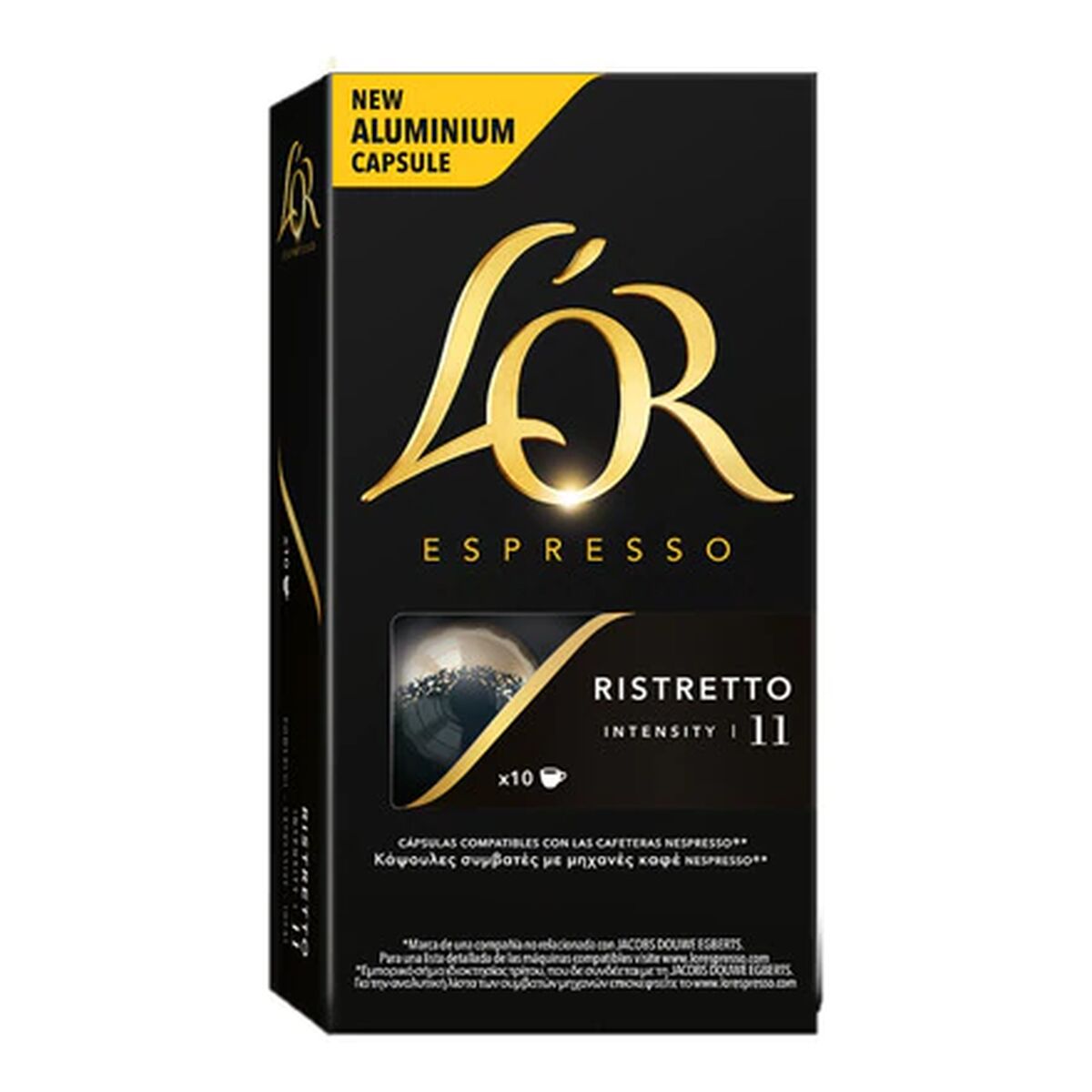 

Кофе L Or Ristretto в капсулах 20 капсул. TU прозрачный