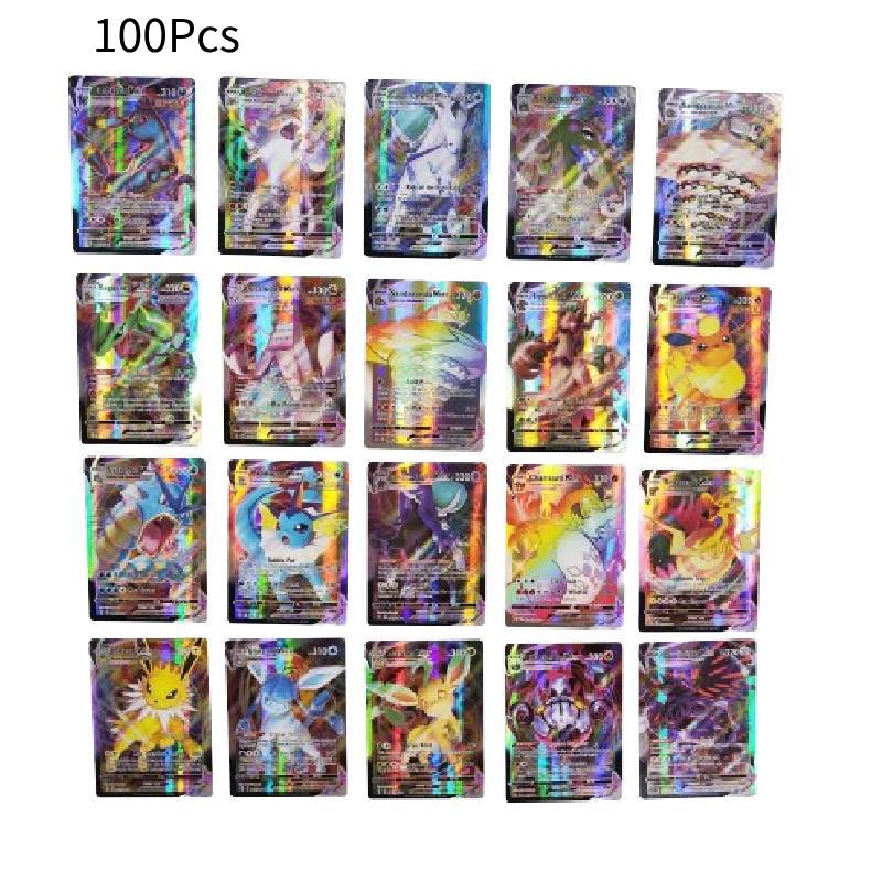 

100 шт. Английские Карточки Бирка Мега Блестящая Игра Веселая Популярный Детский Подарок