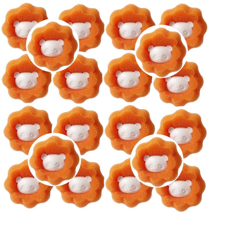 30pcs Reusable Pet Hair Remover Laundry Balls Dog Cat Fur Lint Catcher Washing Machine Filter Cleaning Tool Hair Remover Kit for Pets