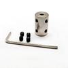 Accoppiamento Rigido per Albero Motore in Alluminio 5mm 6mm 6.35mm 8mm 10mm 12mm Accoppiatore Connettore di Trasmissione per Motore Stampante 3D