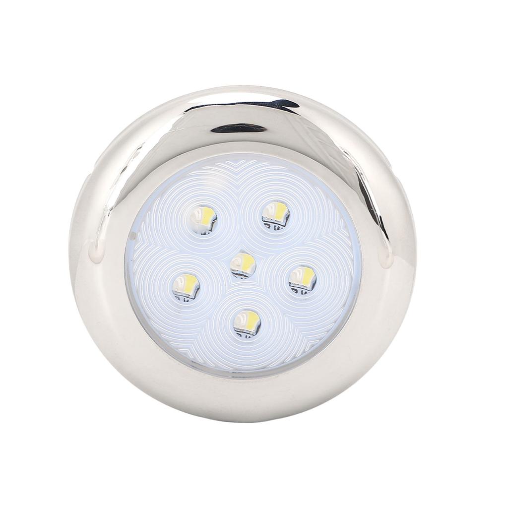 12V Led RV Ceiling Dome Light White Blue Light Waterproof Boat Cabin Lights for Car RV Boat Yacht