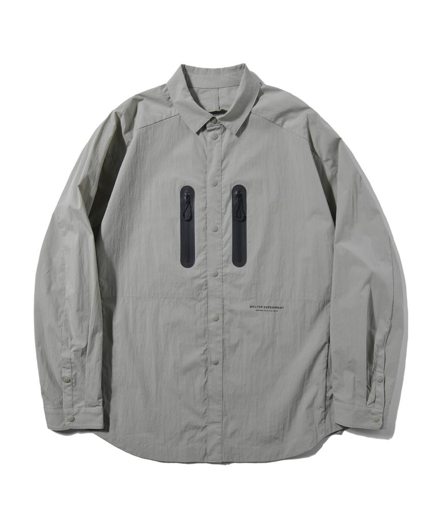 Welteoigseupelimeonteu Wcl007_Light Reflection Pocket Shirts_Warm Gray
