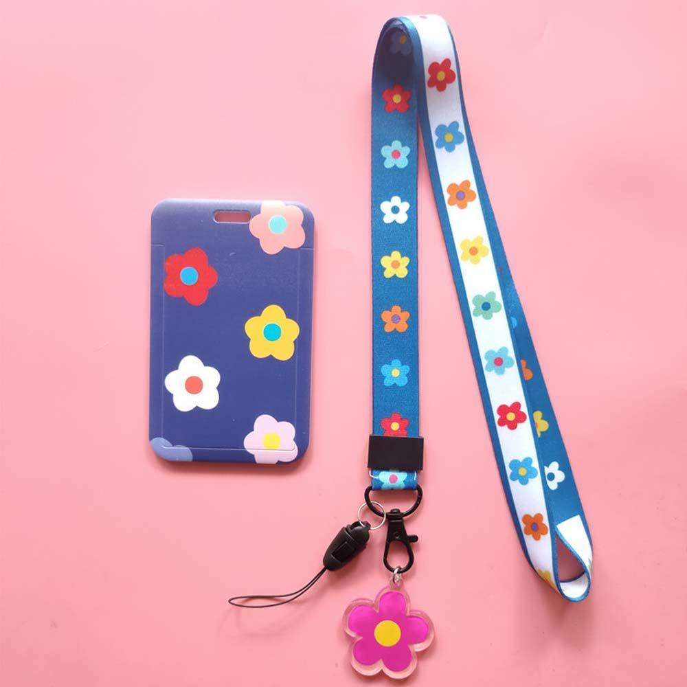 ID Card Cover Keychain Business Card Lanyard Bus Card Case Card Holder Work Card Bag Badge Holder