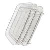 3 Layer Square Fryer Rack Dishwasher Safe SUS304 Stainless Steel Fryer Grilling Rack Accessory