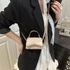 Retro Solid Color Quilted Shoulder Bag New Fashion Simple Handbag Trendy Ladies Crossbody Purse