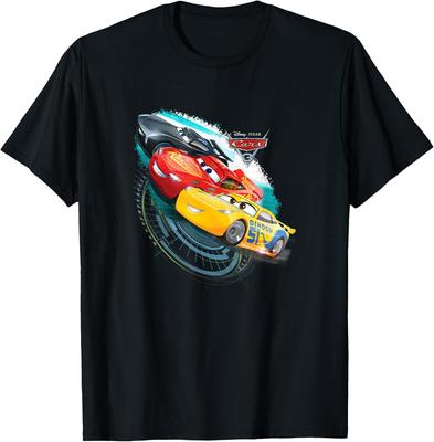 Disney Pixar Cars Lightning McQueen Mater Cruz Ramirez T-shirt