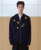 Bauf Star Symbol Zip-Up Hoodie [Navy]