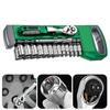 652F Ergonomic Nonslip Grip Adjustable Ratcheting Wrench Full Sockets Accessory Pack for Mechanics and Craftsmen