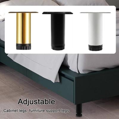 Patas de gabinete ajustables, patas de metal para armarios, sofás, sillas, accesorios para muebles