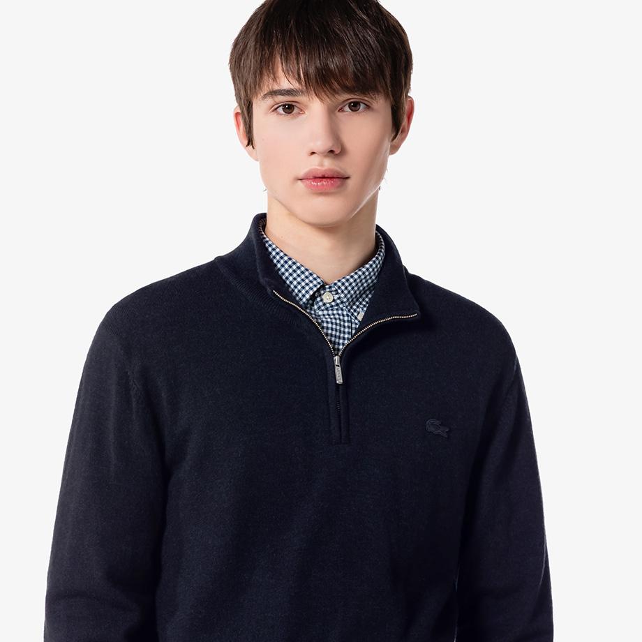 Lacoste Men's Basic Half-Zip Pullover AH305E-54NHDE