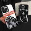 Band-M-M-MotorheadS-S Phone Case For iPhone 15,16,12,14,13,17,11,E,Pro,Max,Plus,Air,Mini Black TPU Cover