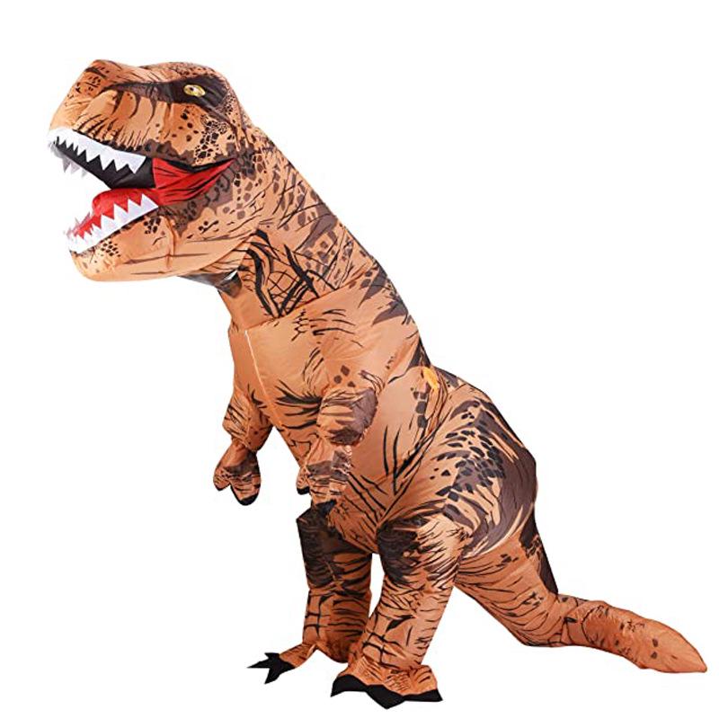 Inflatable Tyrannosaurus Rex Costume for Halloween Parties and Events