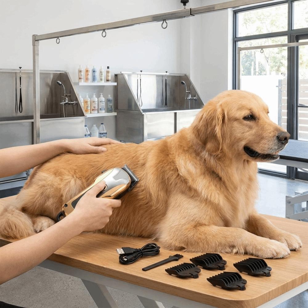 Cordless Electric Pet Clipper USB Rechargeable Dog Hair Clippers Universal Cat Shaver  Dogs Haircut
