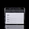 10 pcs/lot Transparent Stationery Supply Office School Badge Holder PVC Plastic ID Card Card Badg Holders