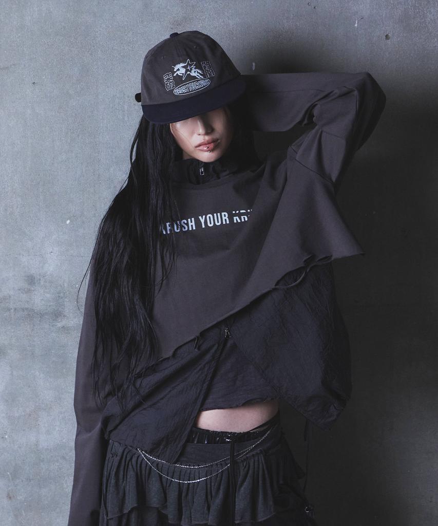 Keuleogsi Unicorn Star Two-Tone Ball Cap - Navy/Charcoal