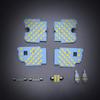 OPPLIGHT LED Room Compatible with the LED Interior Custom Parts for Mazda Series and Atenza GJ White 6000K Easy No Modification LED Room Lamp Set