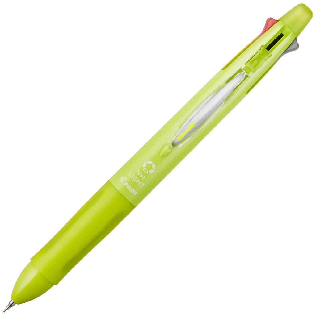 Pilot Pen Light Soft Green Multi-Function 4+1 BKHL-50R-SG