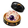 Stress Relief Gadget 1/5/6Pcs Halloween Dumpling Squeezing Toy with Steamer Pumpkin Ghost Eyeball Toys Skeleton Bun for Kids Adults Party