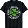 Funny Irish St Patricks Day Shamrock Dibs On The Redhead T-Shirt