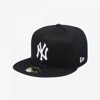 New Era New York Yankees Spacer Mesh Fitted Cap Black 15206381