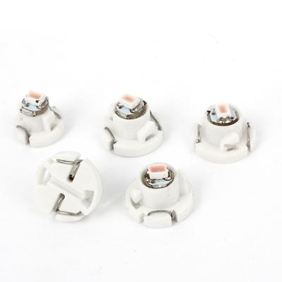 T4.2 LED Işık Ölçer Panel Ampulü Gösterge Paneli 3020SMD 1LED Pembe 5'li Paket