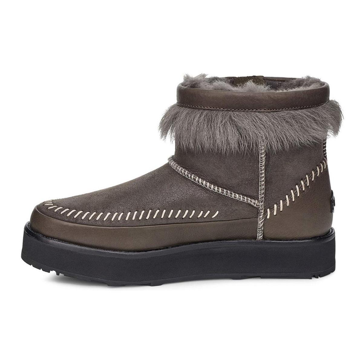 

UGG Fluff Punk Boot Fleece Lined Women s 1102950-BLKO 36
