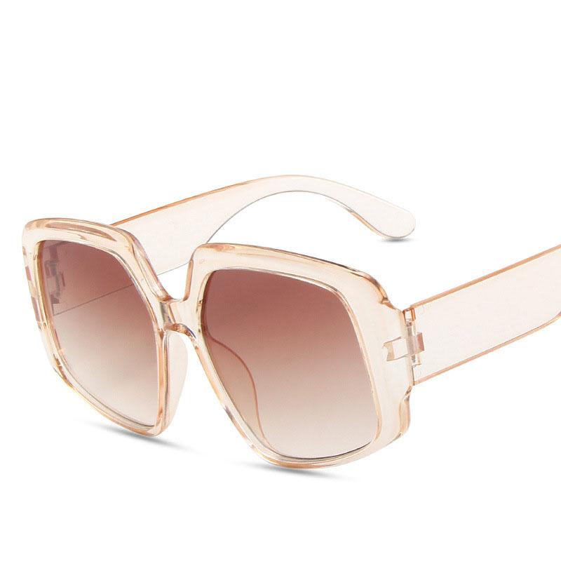 European American Style Sun glasses Man Woman Big Frame UV Protection Women Sunglasses High Quality Female Sunglass