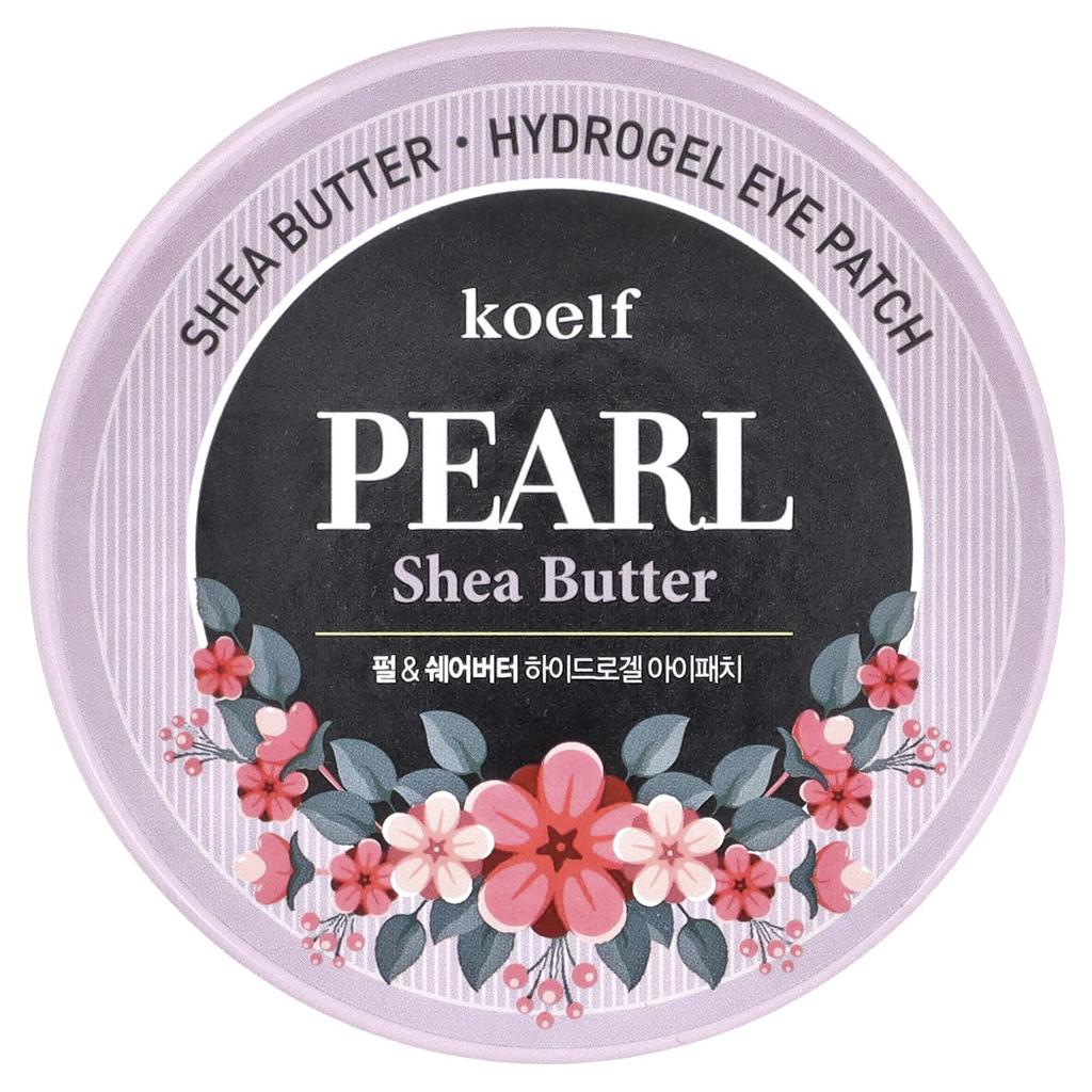 Pearl Shea Butter Hydrogel Eye Patch, 60 Patches