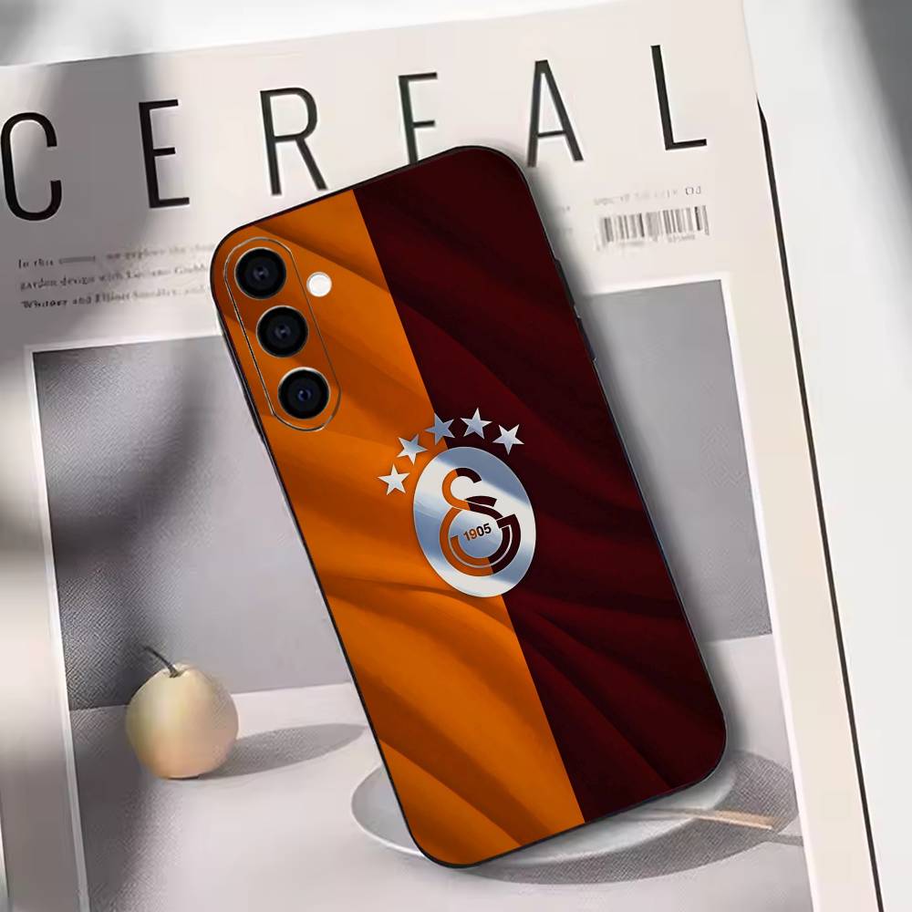 Fußballmannschaft Galatasaray Handyhülle für Samsung Galaxy A73,A72,A71,A70,A53,A52,A51,Weiche Silikon-Schwarze Hülle