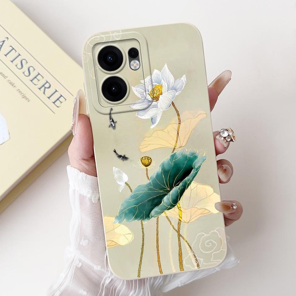 For Oppo Reno 13F 5G Case Fashion Sunset Girls Astronaut Coque Soft Silicone Phone Cover For OPPO Reno13 FS RENO13F CPH2699 Capa