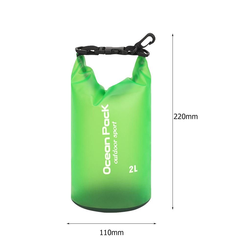 2-15L Waterproof Dry Bag Ultralight Floating Sailing Water Bag Swimming Bag Ultralight Rafting Kayaking Bag for Outdoor Diving