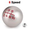 Aluminum 5/6 Speed JDM Ball Shape Shift Gear Knob M10*1.5 For Honda Fit Civic City FD2 FN2 EP3 TYPE R DC2 DC5 AP1 AP2 S2000 F20C