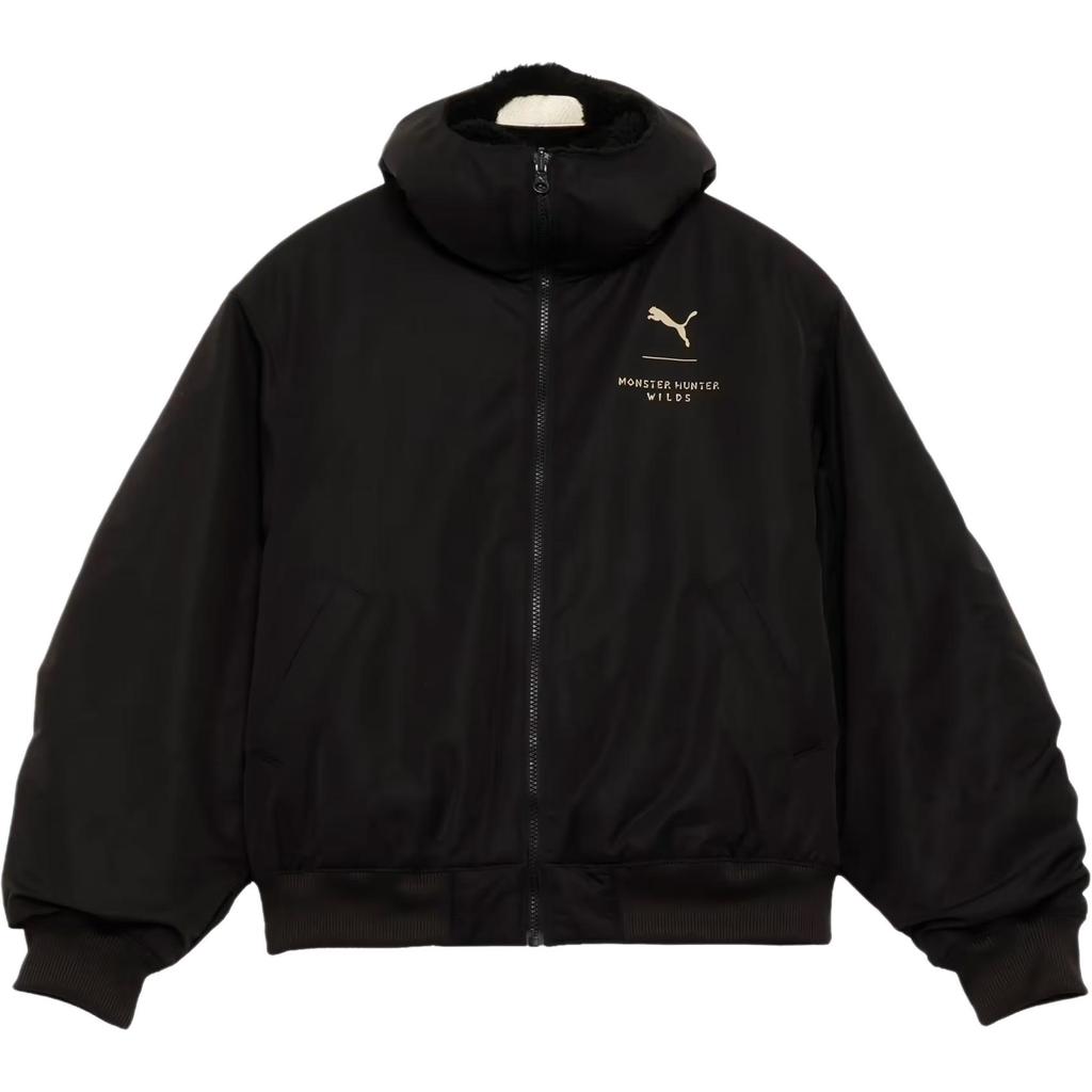 Puma X Monster Hunter Wilds Collaborazione FW25 Airou Boa Giacca Impermeabile con Zip Reversibile a Manica Lunga Giacca Unisex 636482-01